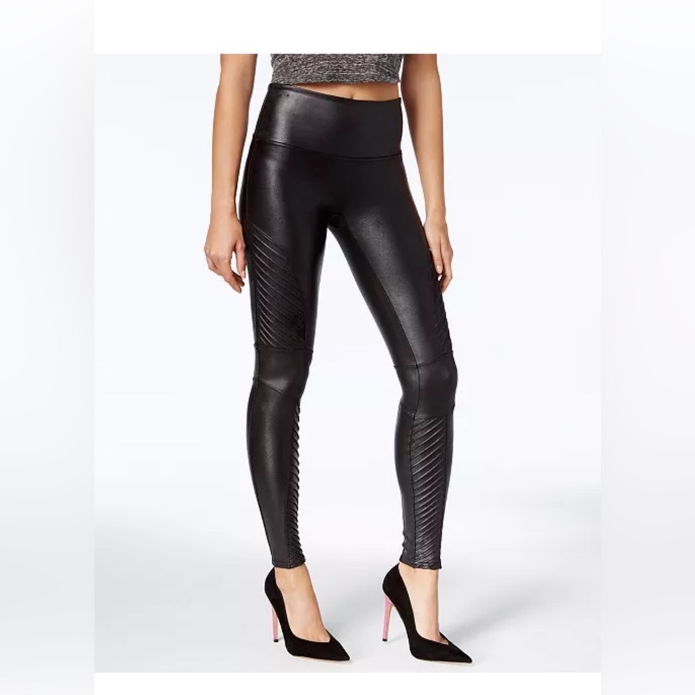 NWT SPANX
Faux Leather Moto Leggings Small